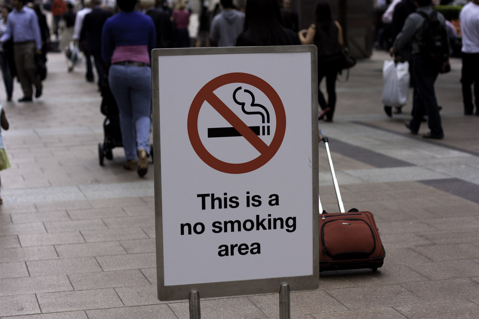 Smoking halted on Hall Street