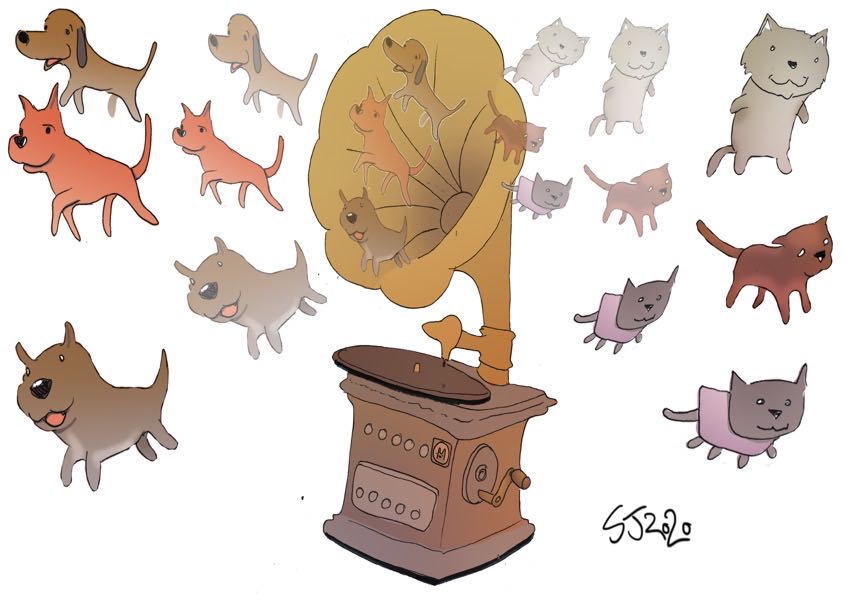 THE NAKED CITY – REIGNING CATS AND DOGS!