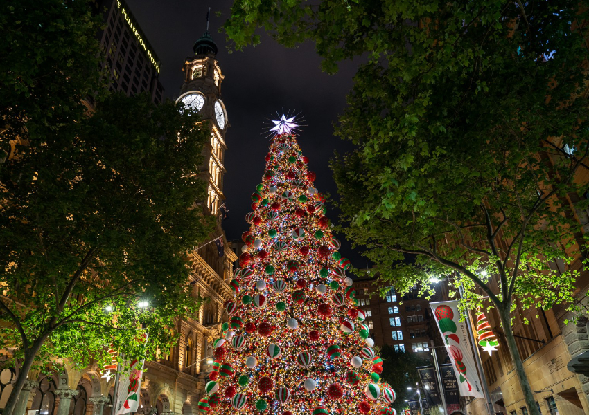 Martin Place Christmas Tree Turns 50