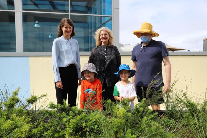 New rooftop gardens unveiled at Bondi Junction