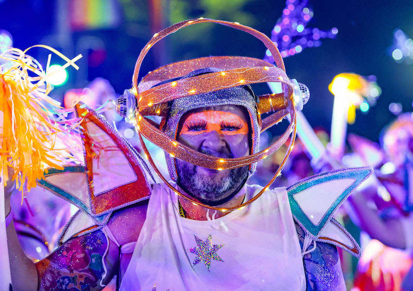 Mardi Gras parades with pride