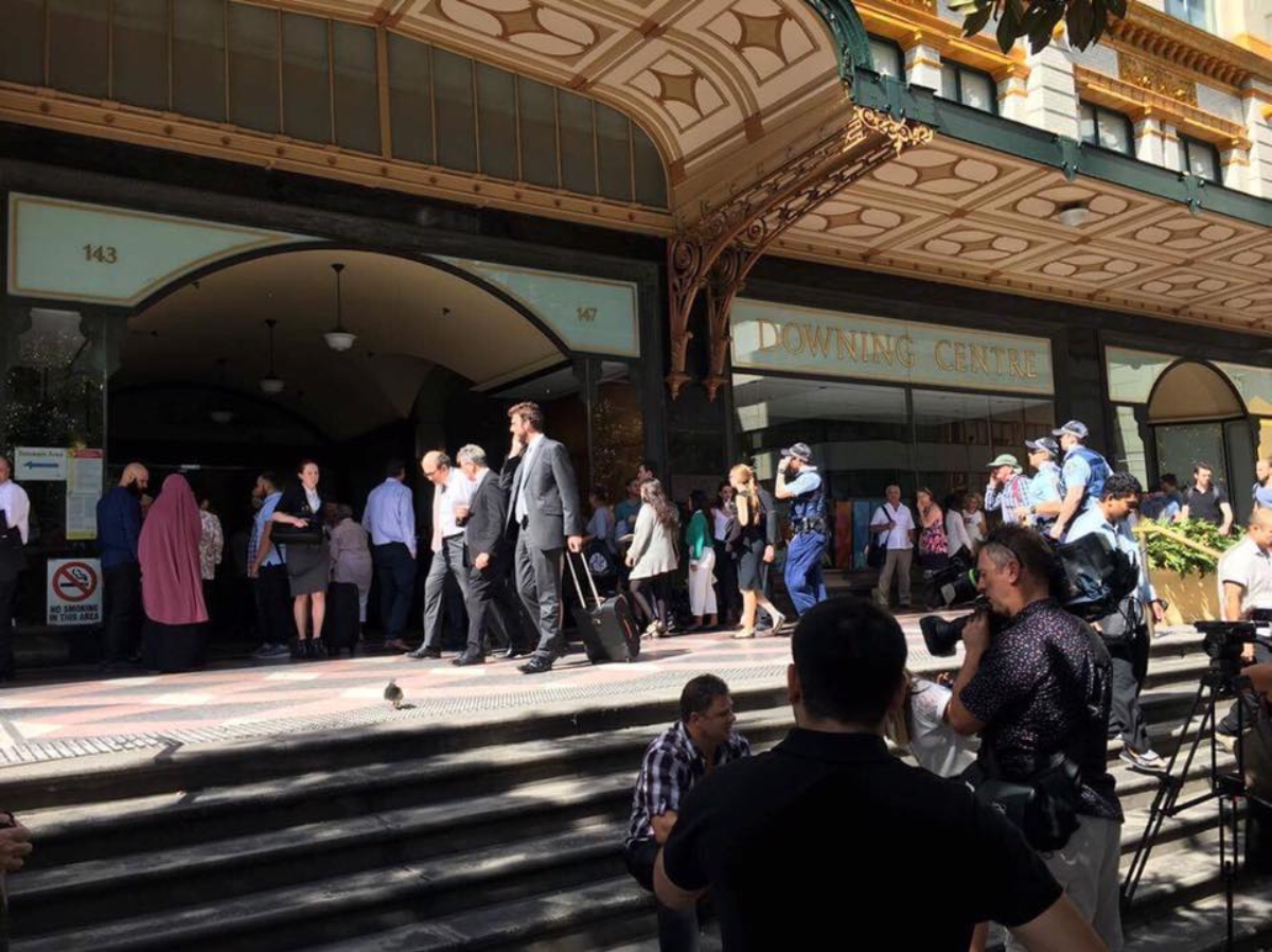 Suspected bomb threat saw Downing Centre courts evacuated