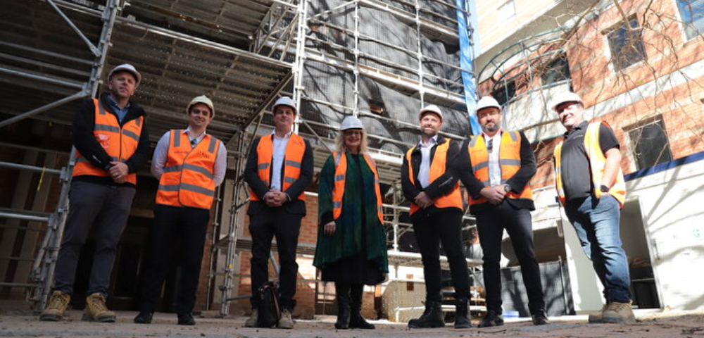 Bondi steps into the future: Makeover of historic boot factory nears completion