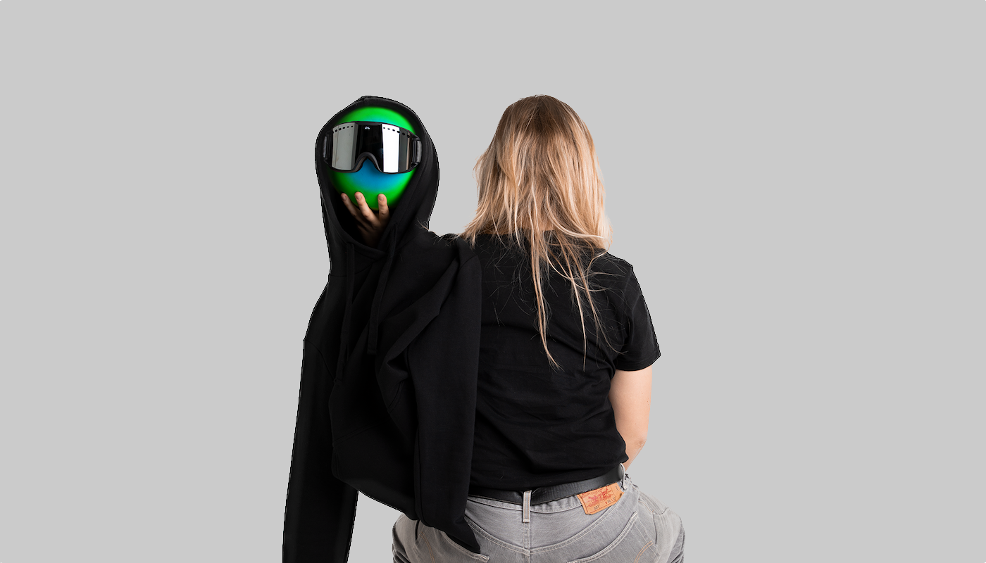 A thought provoking solo show challenging political polarisation