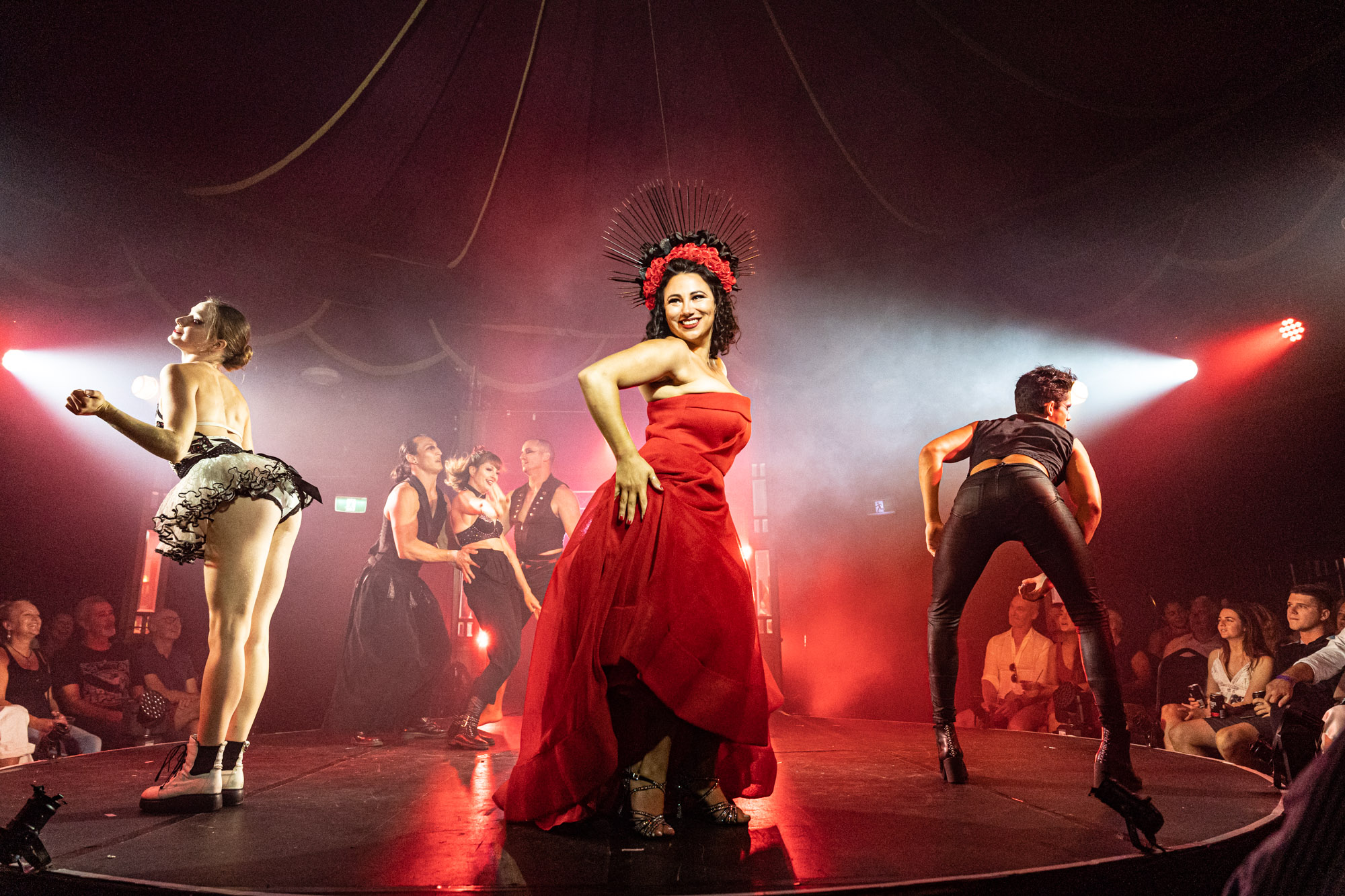 Rouge in the Spiegeltent