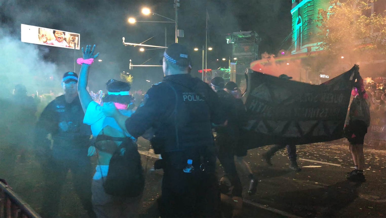 Pro-Palestine protestors charged after interrupting Sydney Mardi Gras parade