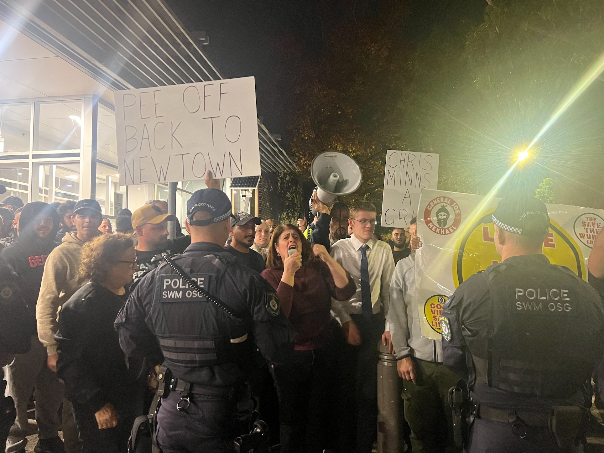 Protestors clash as Cumberland Council debates controversial book ban