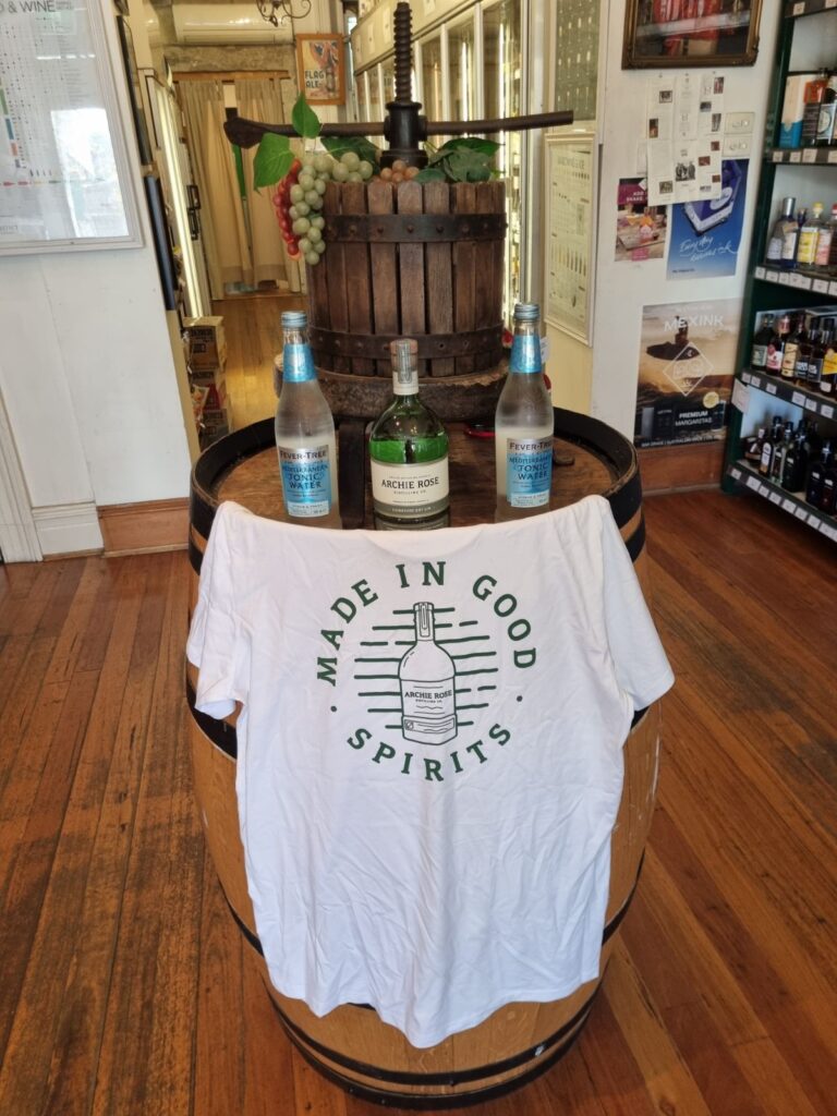 Pyrmont Cellars spirits t shirt 1 768x1024