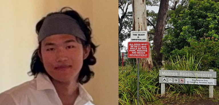 Taewoo Kim missing at moonee beach