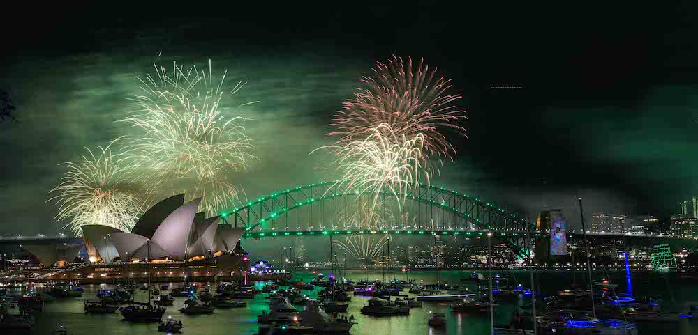 Sydney Fireworks & A Requiem For The Double Bunger (The Naked City)