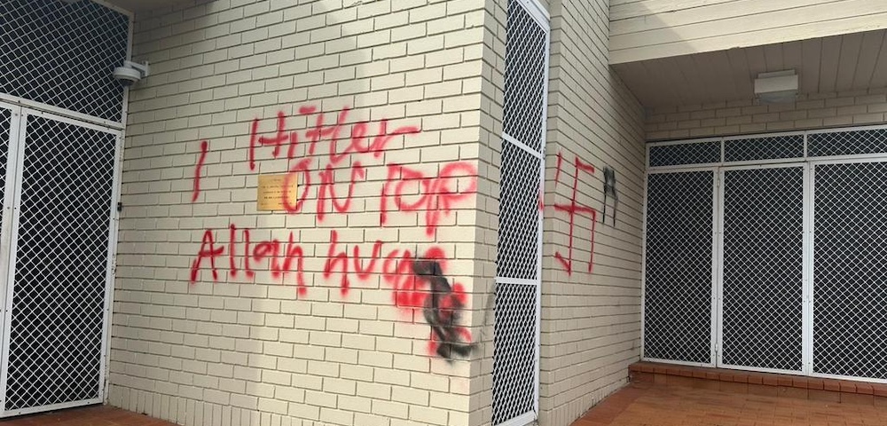 Allawah Synagogue Vandalised With Swastikas Overnight