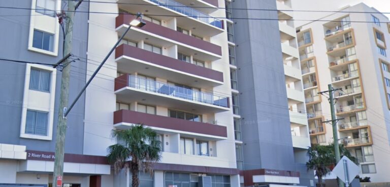 Apartment block building in Parramatta