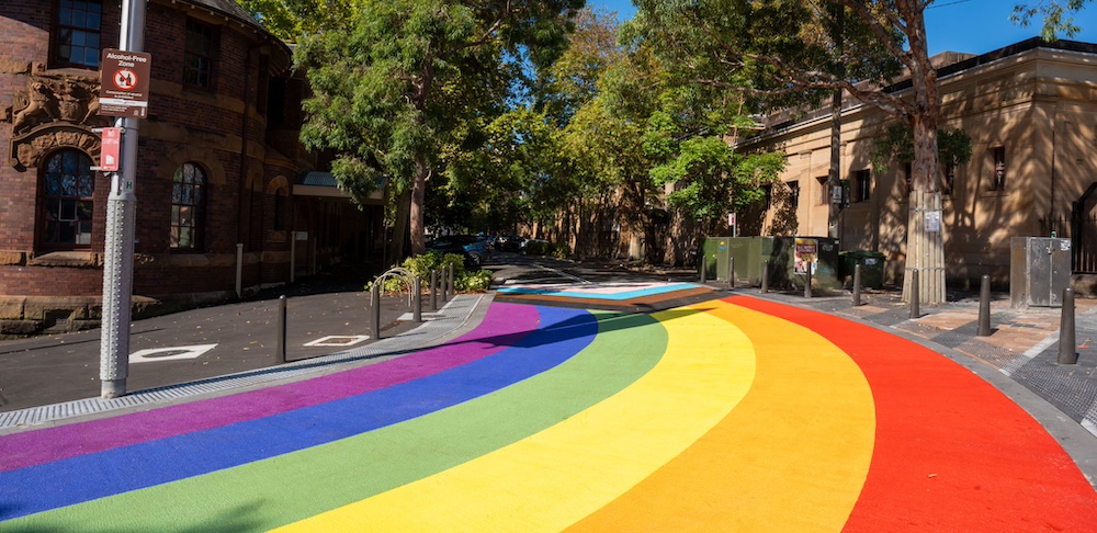 Progress Flag Intersection Unveiled At Taylor Square