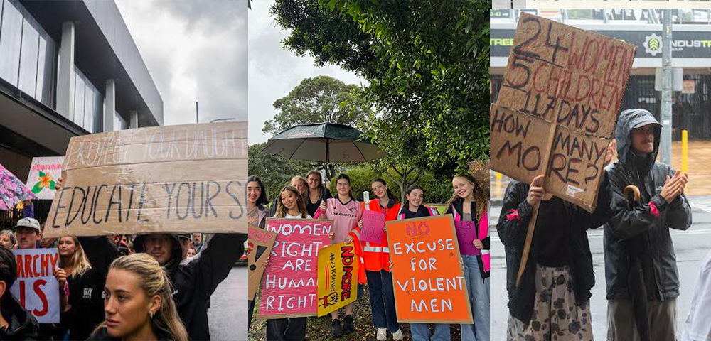 Hundreds March To Protest Violence Against Women Following Audrey Griffin’s Death
