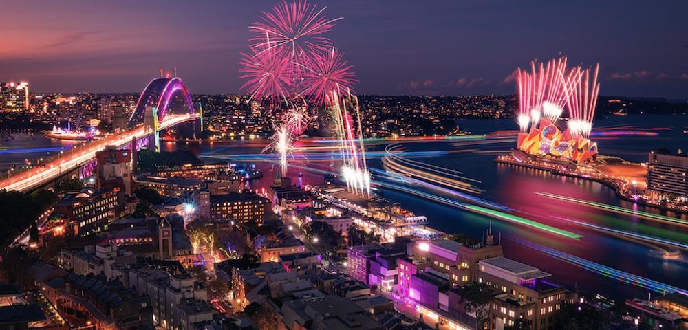 Local Businesses Partner With Vivid To Make Festival Shine