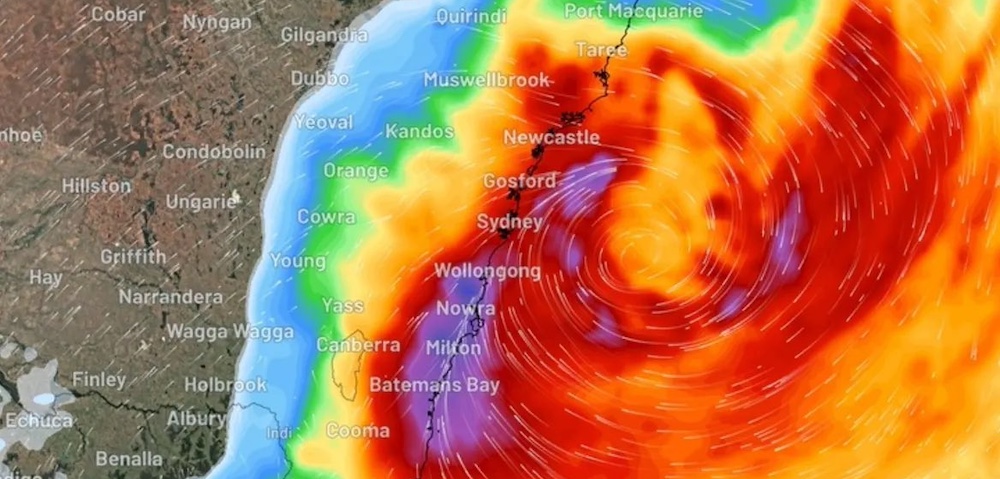 Flights Cancelled As Wild Weather Batters Sydney