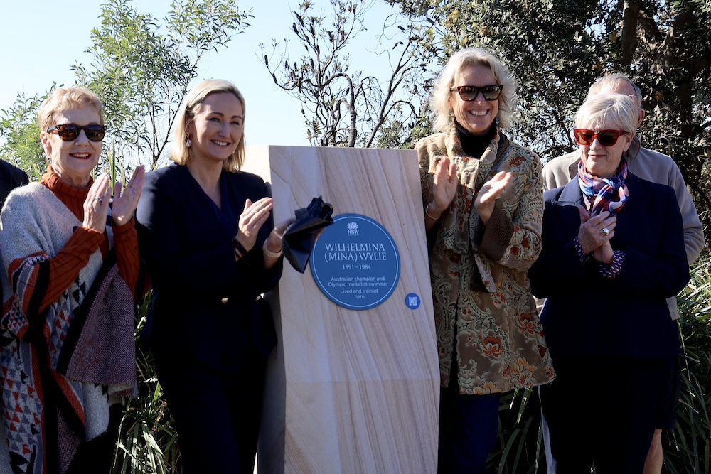 Trailblazing Olympic Medalist, Mina Wylie, Honoured With Blue Plaque