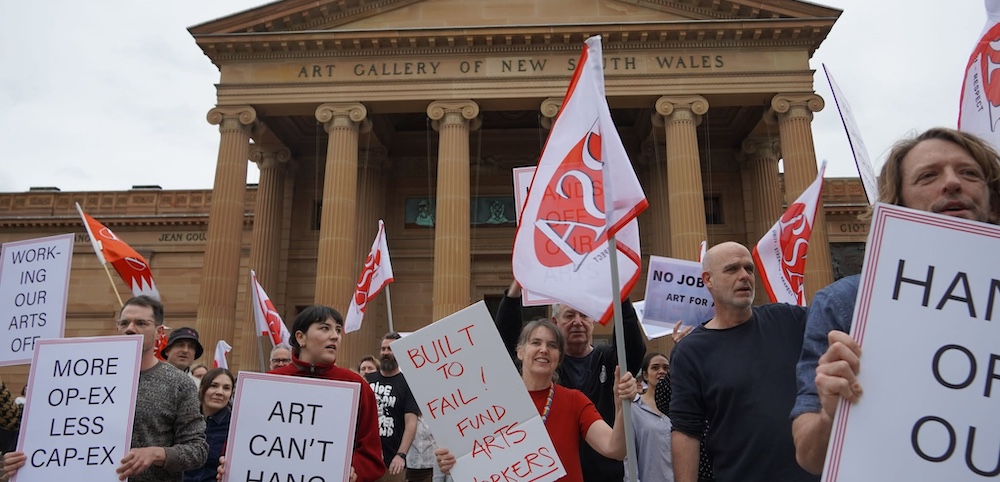 Art Gallery of NSW Staff Strike Amid Planned Job Cuts