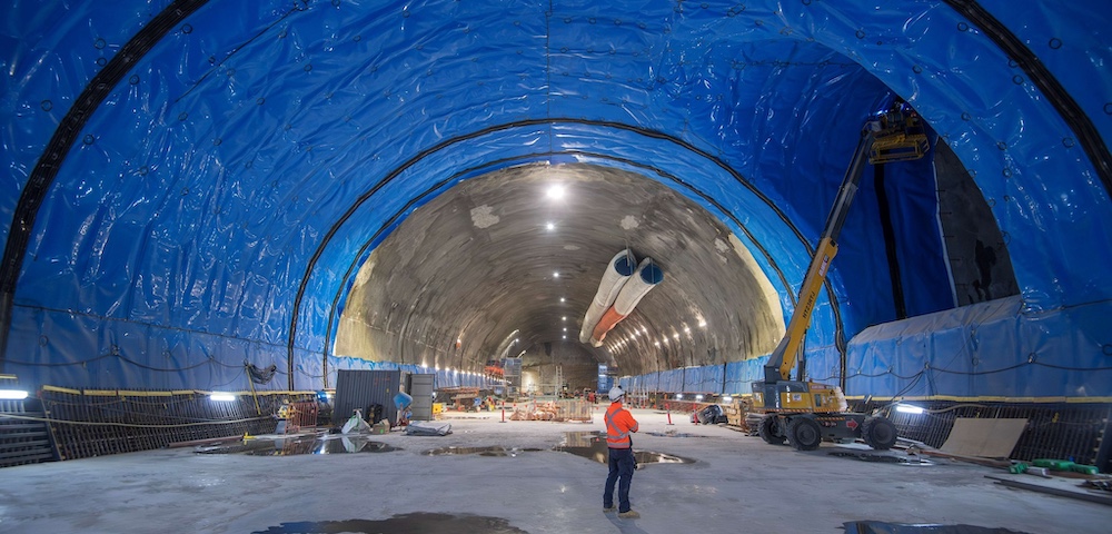 $25.3 Billion Metro West Project Creates Underground Pedestrian Transportation