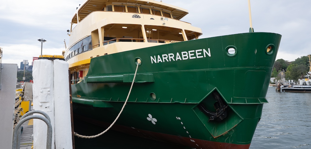 Narrabeen Ferry Makes Surprise Return To Sydney Harbour