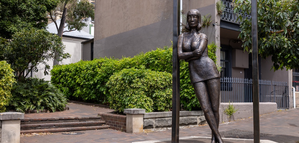 First Ever Sex Worker Statue, Joy, Returns To Darlinghurst Home