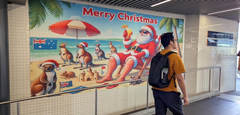 Redfern Station’s AI-Generated Christmas Banner Pulled