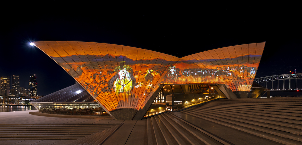 Badu Gili Lights Up Opera House Sails With A Canvas Of First Nations Stories