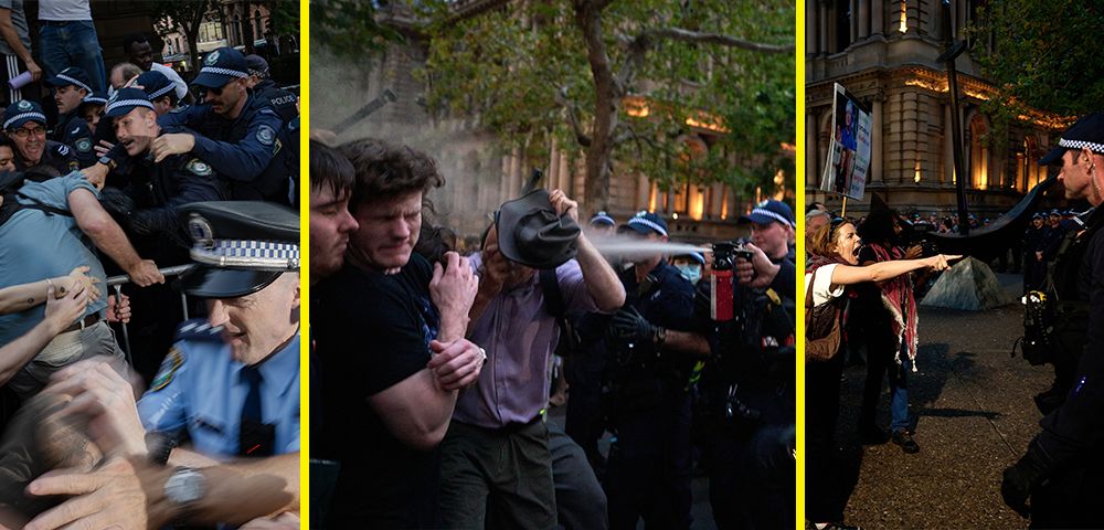 Police Violence At Sydney Herzog Protest Took Us Right Back To That Riot, Say 78ers
