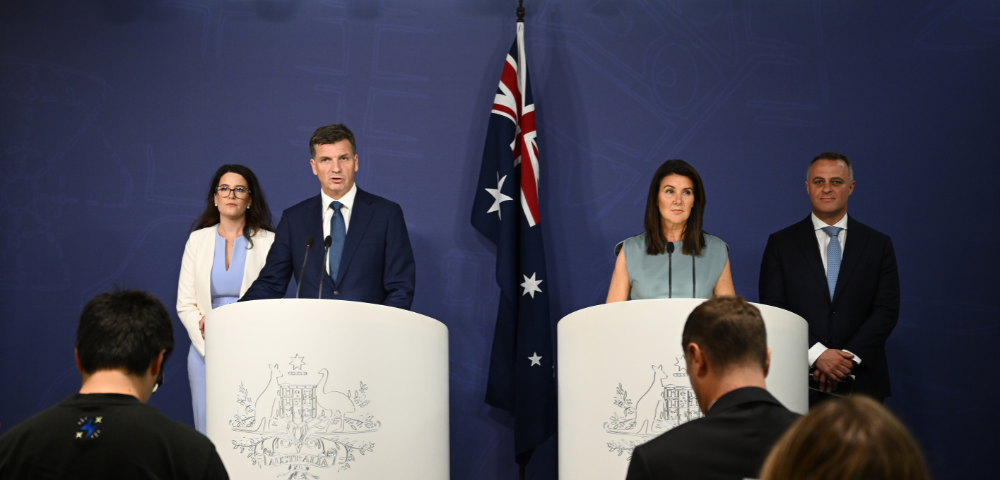 New Liberal Leader Angus Taylor Unveils Shadow Cabinet