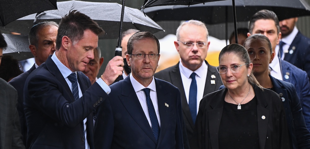 Israeli President Isaac Herzog Meets Bondi Terror Attack Survivors