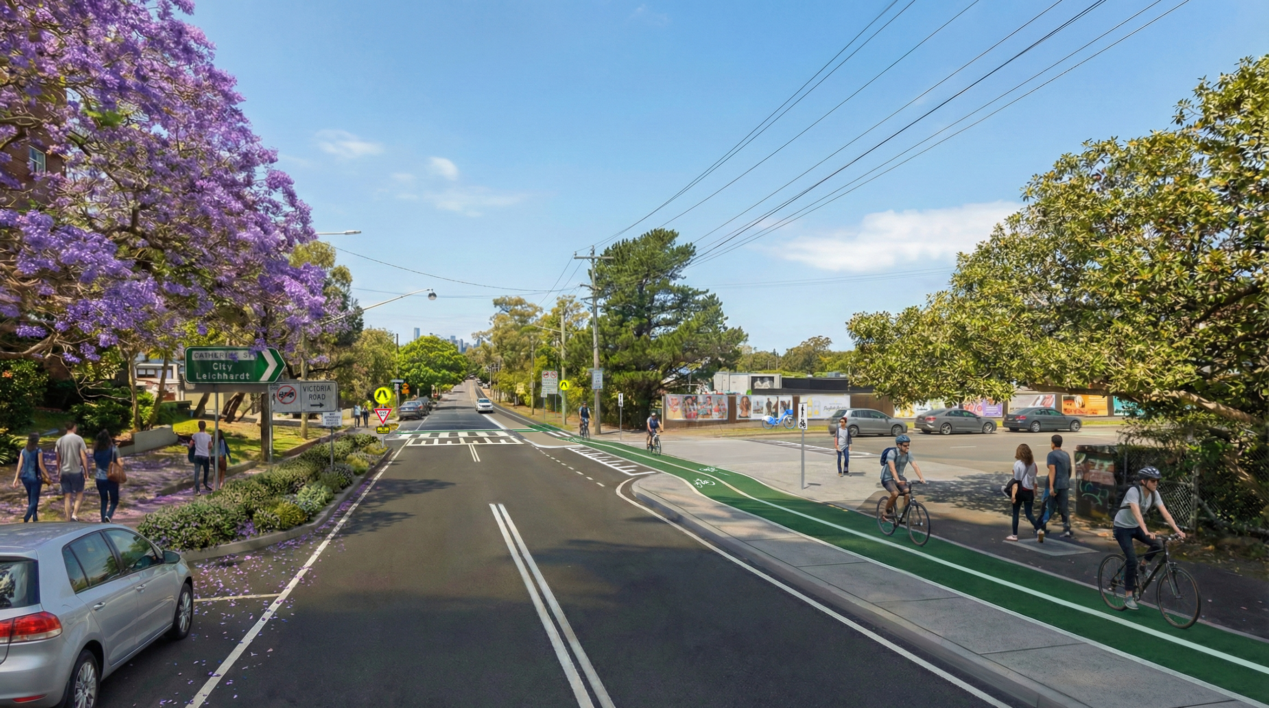 Lilyfield Road Cycleway Vision Unveiled