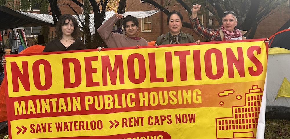 Tensions Continue To Rise In Waterloo As Residents Create Blockade & Motion Moved To Stop Demolition