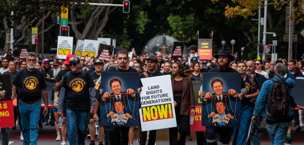 Hundreds Gather In Sydney To Oppose Crown Lands Legislation