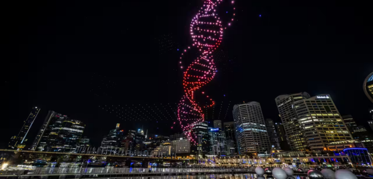 Vivid Sydney drones