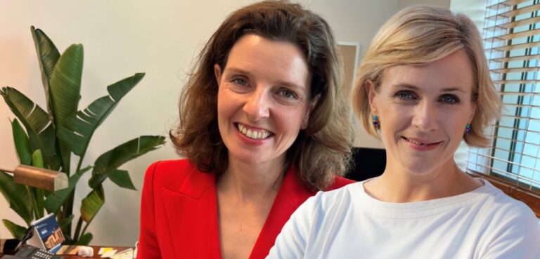 Zali Steggall and Allegra Spender