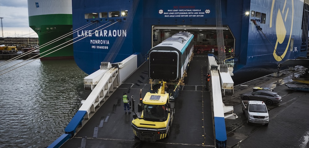 The First Sydney Metro Train For The Western Sydney Airport Line Has Arrived In Sydney