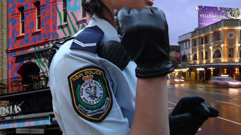 NSW Police Drug Raid Investigation Oxford Street Sydney