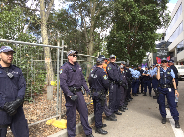 WestConnex protestors cop the full force of the law