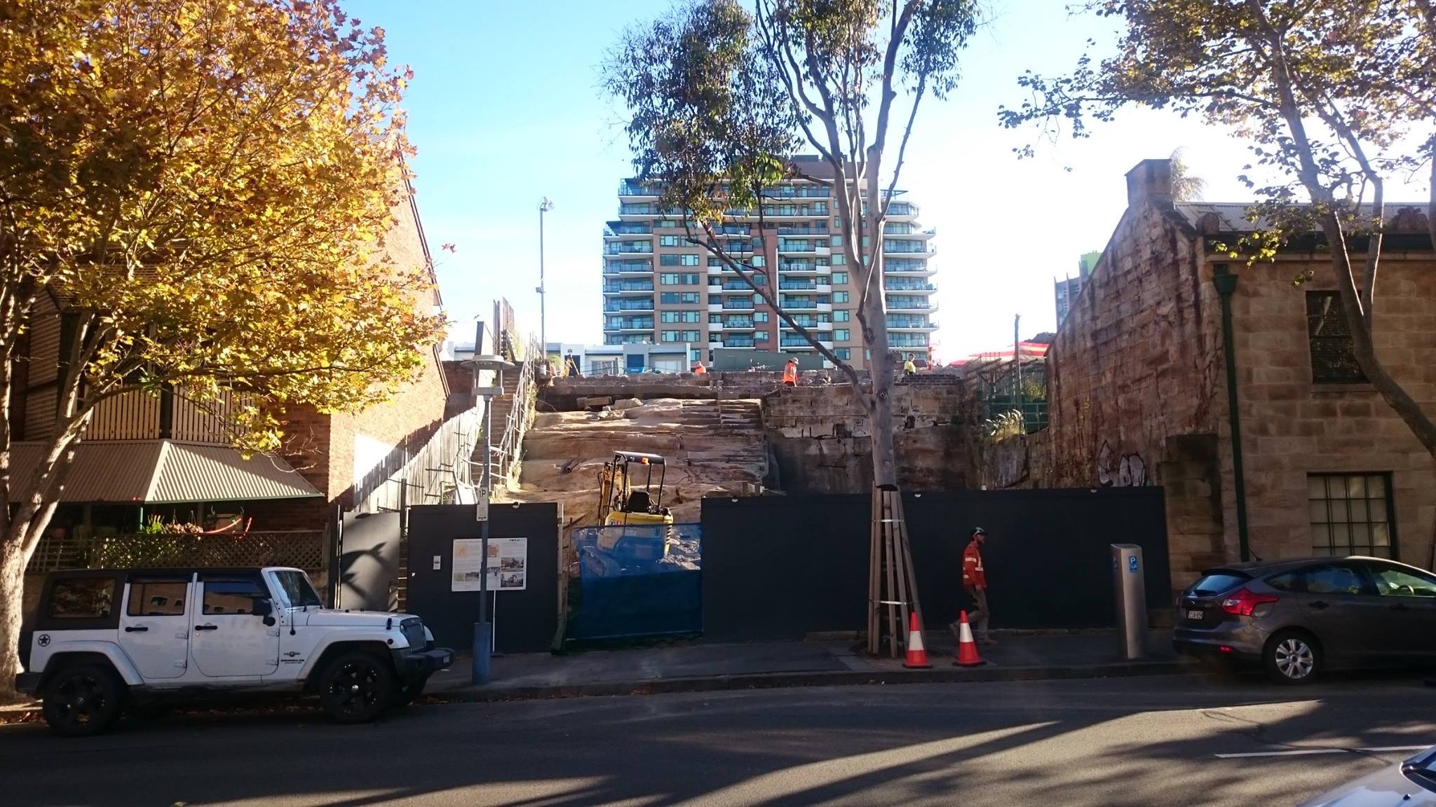 Between a rock and hard place: Pyrmont relic set for destruction