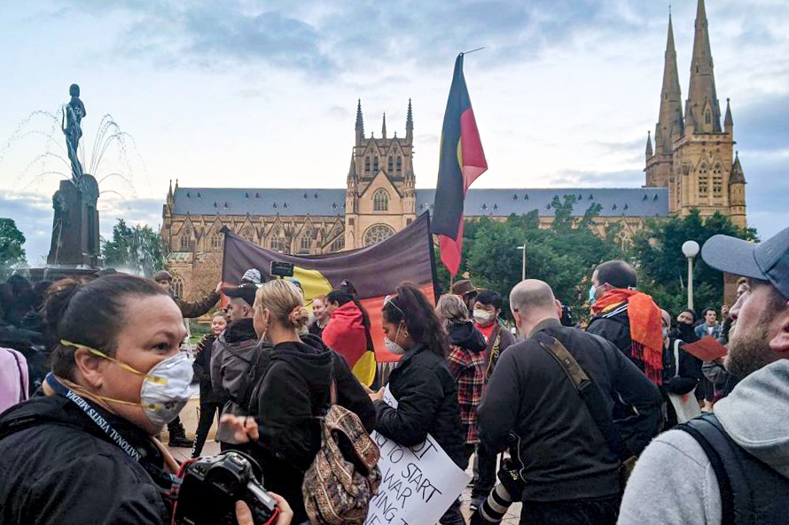 Hundreds attend Sydney’s ‘Black Lives Matter’ march