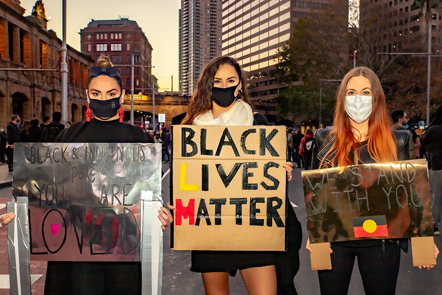 Black Lives Matter rallies attract tens of thousands