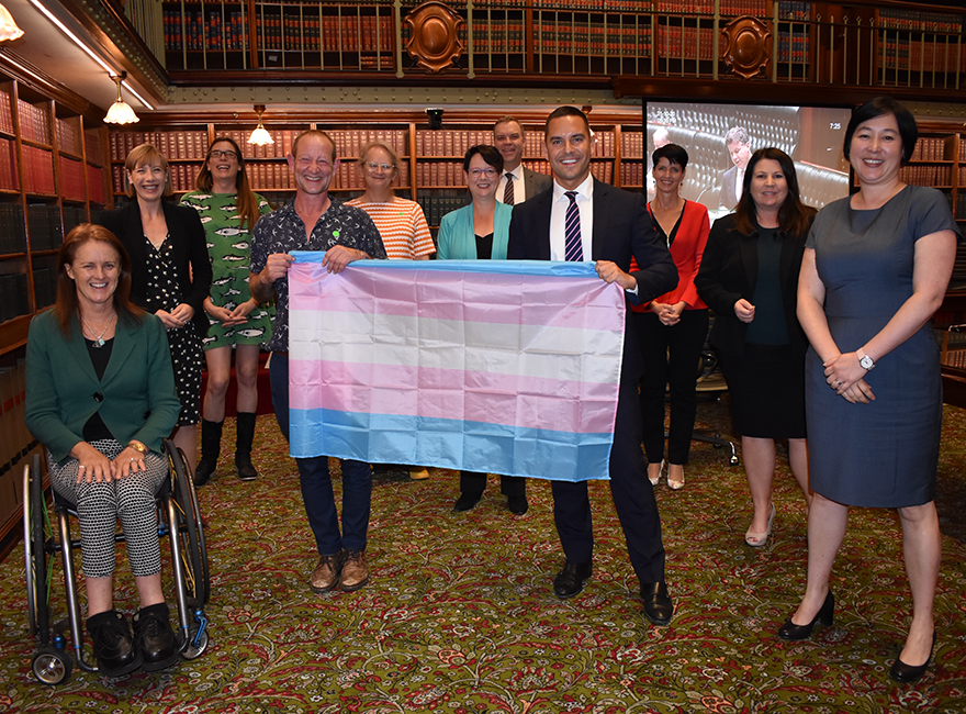 NSW lower house votes unanimously to support transgender people