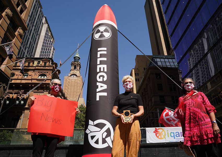 Calls for Australian commitment to anti-nuclear treaty