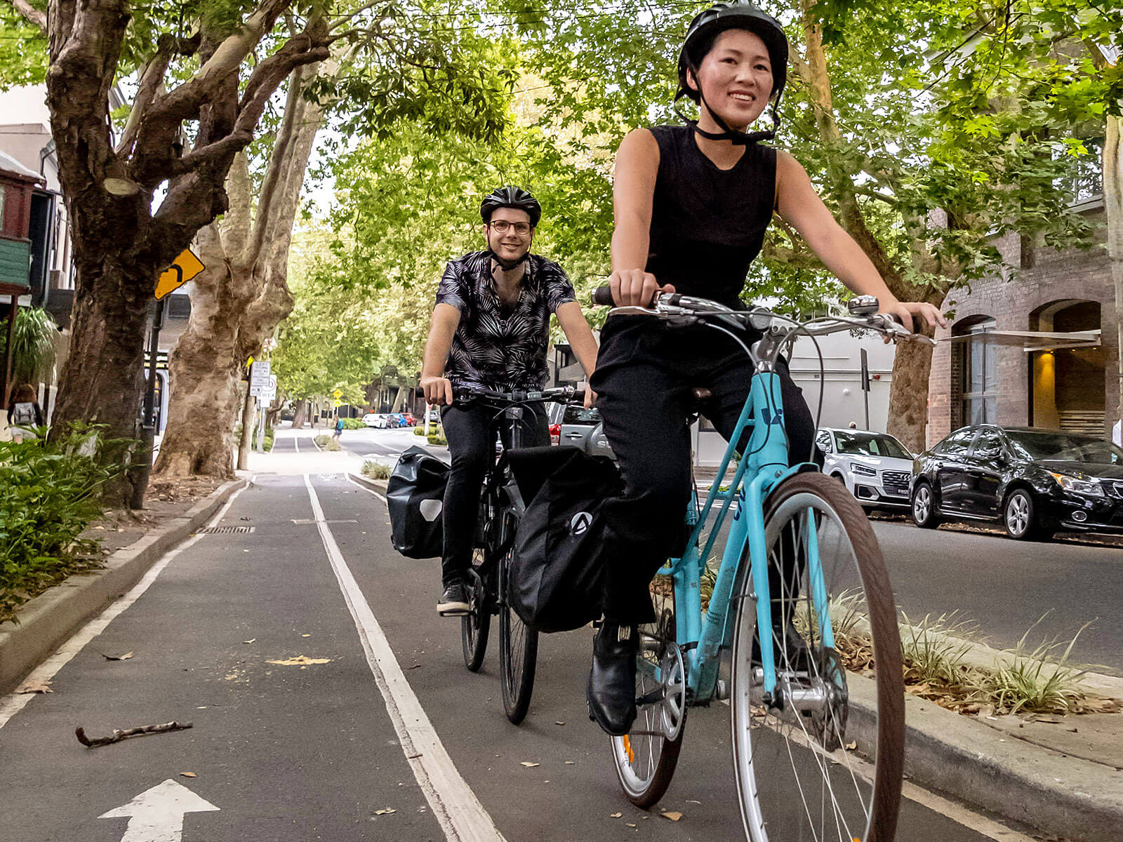 Cycling surges in the inner-city