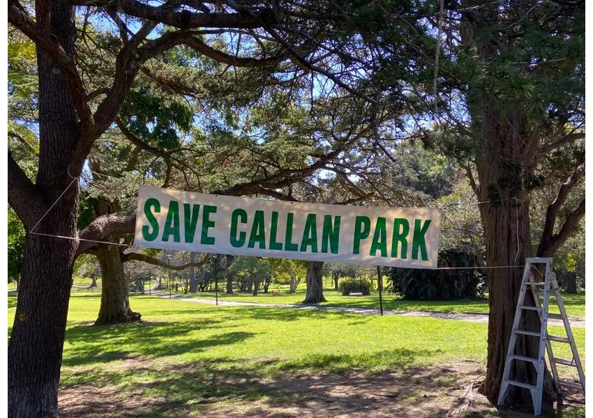 Council and community oppose state government plans to privatise Callan Park