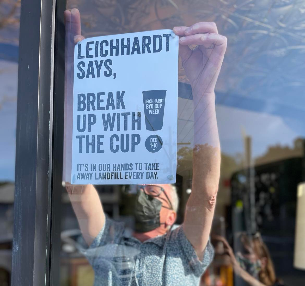 Leichhardt locals campaign to ‘kickstart’ BYO Coffee Cup after COVID cup confusion
