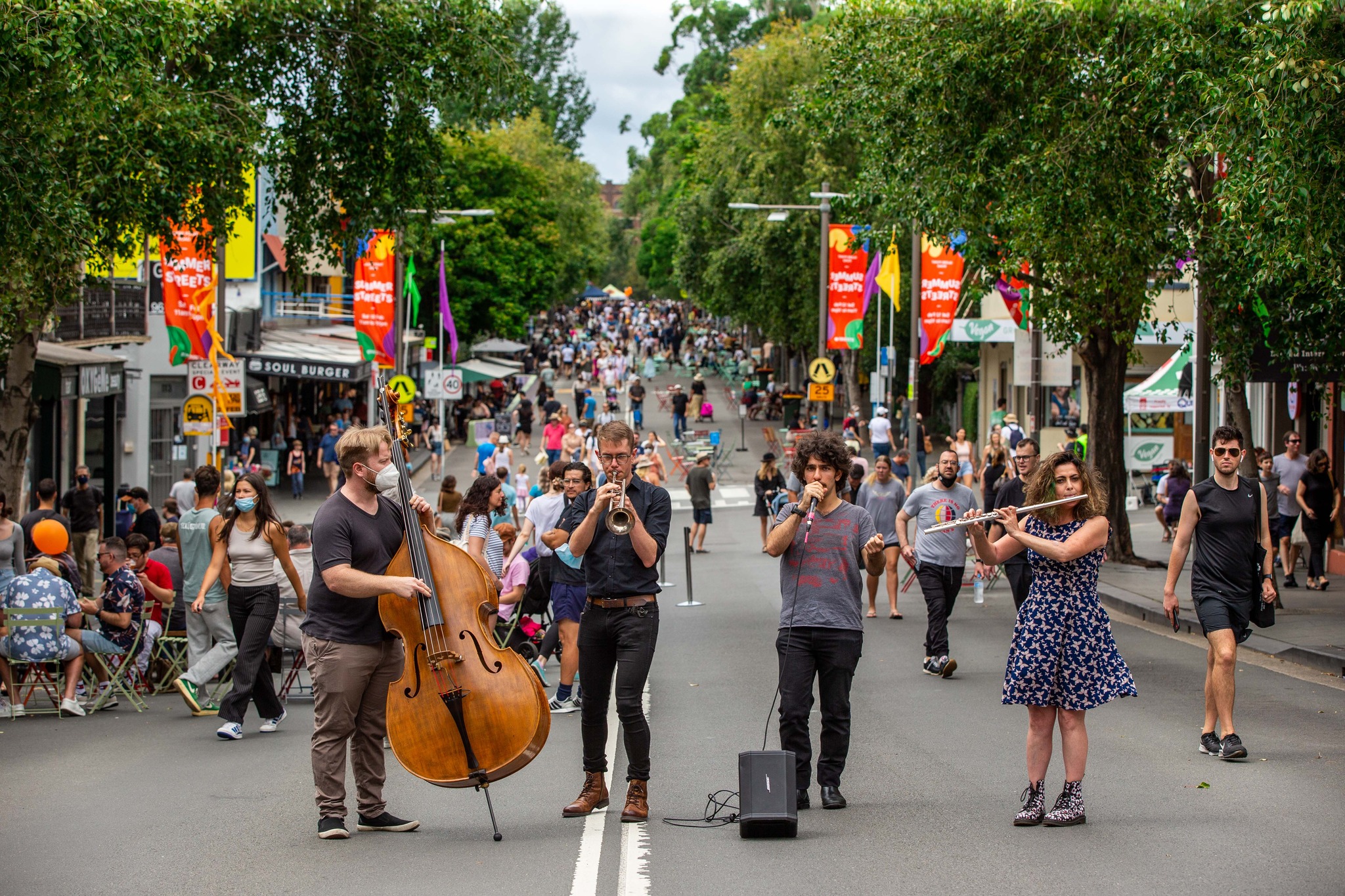 ‘Wonderful display of public life’: Summer Streets Festival moves to Pyrmont after Glebe success