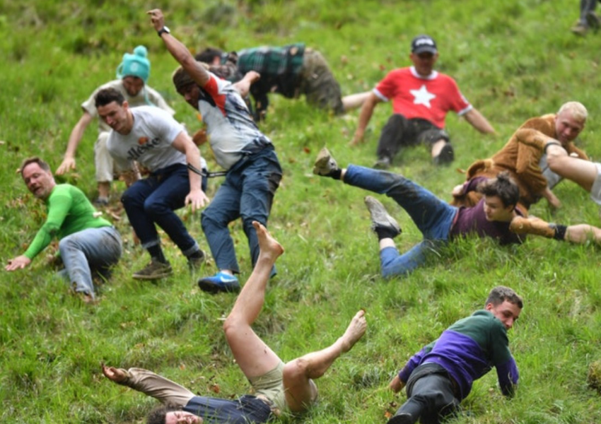 THE NAKED CITY – BRING ON THE CHEESE ROLLING!