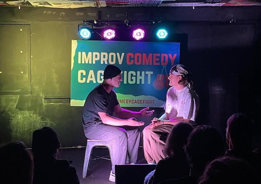 Improv Comedy Cagefight Comp