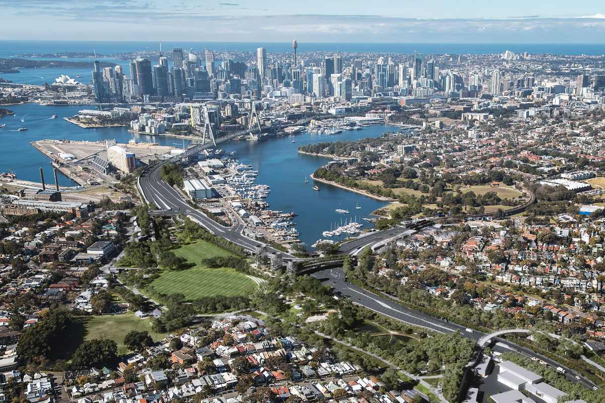 Western Harbour Tunnel route through Rozelle, Balmain and Birchgrove revealed